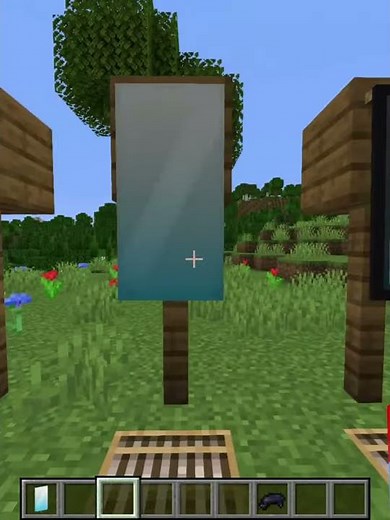 How to make a Mirror Banner in Minecraft!