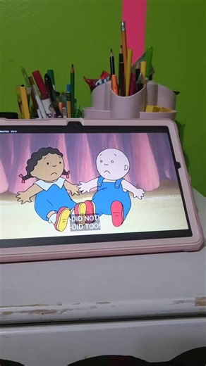 Caillou's Quarrel: Learning to Share with Friends