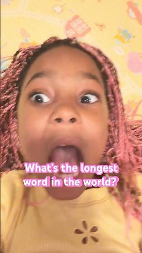 What’s the longest word in the world? ￼