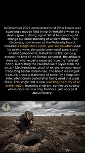 This 2,000-year-old cauldron is rewriting our understanding of ancient Britain. #history #archaeology #ancientdiscoveries | Knowledge