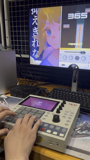 我们是真·鼓机游戏，测试了midi控制器的输入功能！使用不同设备玩起来真的会不一样哦！