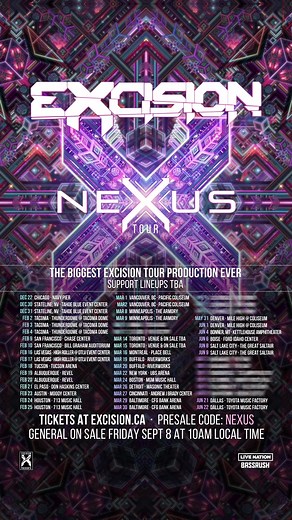 Excision Nexus Tour Announcement