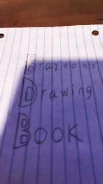 Designing A cover for my drawing binder￼