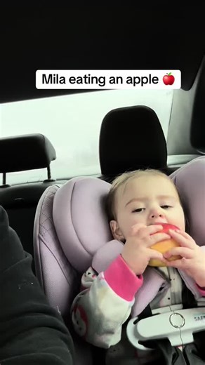 Mila Loves Apples: Her Favorite Snack