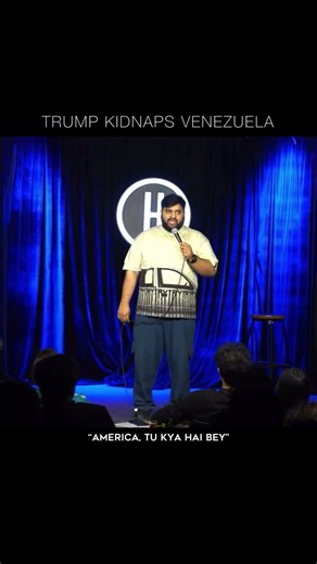 Trumps Kidnaps Venezuelan President #standupcomedy #trump #venezuela #India #nobelprize #jokes