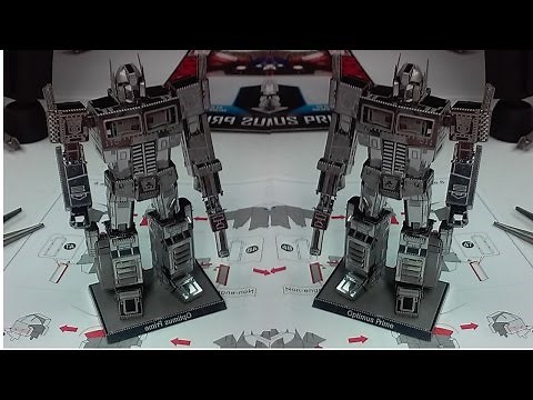 Metal Earth build - Optimus Prime