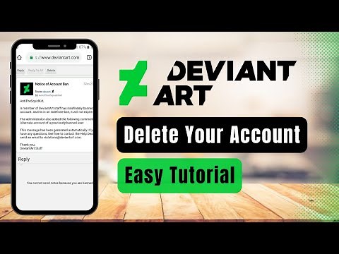 How to Delete Account - DeviantArt !