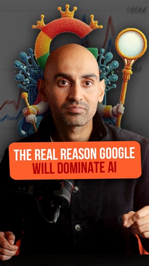 Neil Patel on Instagram: "Google isn’t winning the AI race because of hype. It’s winning because of data. Decades of search, video, email, documents, clicks, and behavior all flow through their systems. Every search trains their models. Every YouTube view adds context. Every Chrome session adds insight. Other AI companies have to buy or scrape data. Google already owns the pipes. That’s the advantage no one else can copy. #AITrends #GoogleAI #TechTalk #FutureOfTech #DataEconomy"