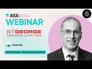 St George Mining (ASX:SGQ) | Webinar with John Prineas | 03/09/25