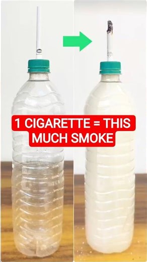 I Trapped a Cigarette Smoke in a Bottle 😱