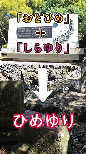 【沖縄戦：こっちがひめゆりの塔です】#沖縄戦 #太平洋戦争 #歴史 #糸満市 #ひめゆり学徒隊 #shorts