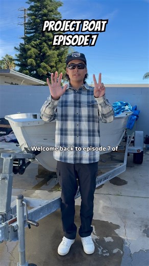 Trying to make the coolest bass boat ever pt. 7 #projectboat #bassboat #boatrestoration