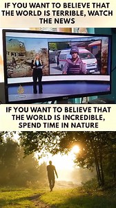 If you want to believe that the world is terrible, watch the news. If you want to believe that the world is incredible, spend time in nature. One night only 🎉 Live & Uncensored with David ‘Avocado’ Wolfe surprise guests → https://bit.ly/david-wolfe-live-aug-17 | David Wolfe