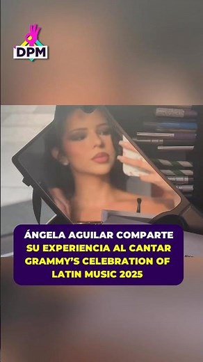 Ángela Aguilar comparte en sus redes sociales al cantar ‘You’re No Good’ 👏🏻#DePrimeraMano👌🏻
