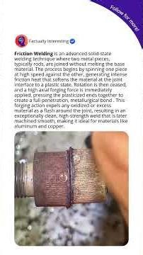 No Melt, High Strength: The Science of Rotary Friction Welding
