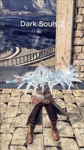 Evolution of Crystal Magic Weapon in Dark Souls 1-2-3