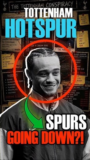 📉 Unthinkable! How Tottenham Can ACTUALLY Get Relegated This Season #tottenham #footballnews #fyp