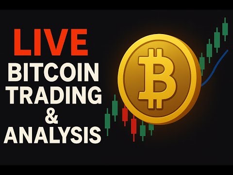 BITCOIN LIVE 🔴 – Watch BTC Price Move NOW (Charts + Analysis)