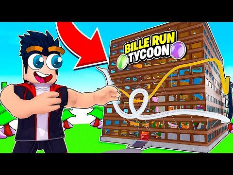 JE CRÉE LES MEILLEURES COURSES DE BILLES DANS ROBLOX !! (Marble Run Tycoon)