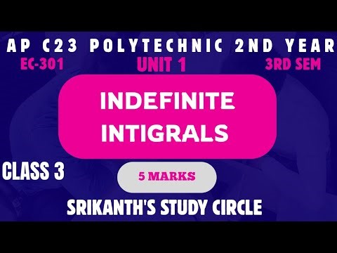 AP C23 POLYTECHNIC 2ND YEAR 3RD SEM ENGINEERING MATHEMATICS-II | @srikanthsstudycircle