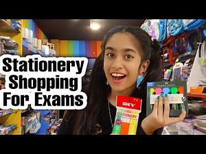 Stationery Shopping for EXAMS!📝 | Riya's Amazing World