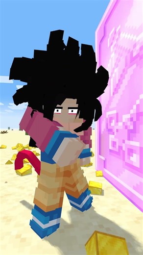 Spin the Wheel to BREAK THE WALL! 😱 (Goku vs Saitama vs Gojo vs Herobrine) #herobrine #minecraft