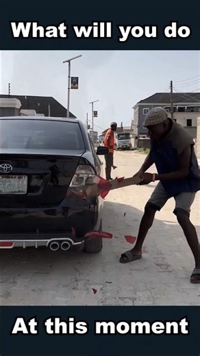 Car brake light prank video, watch this #pranks #car #prankvideo