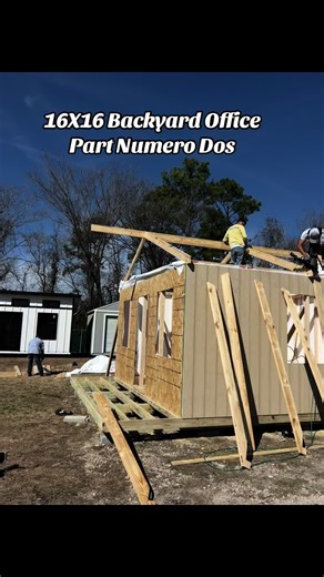 16x16 portable office #construction #texasaffordablesheds #sheds