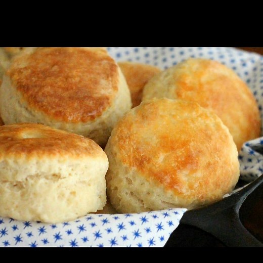 Slathered with a pat of butter or homemade jam *Angel Biscuits* are an exquisite way to start the day! Get the recipe here: https://www.melissassouthernstylekitchen.com/angel-biscuits/ | Melissa's Southern Style Kitchen