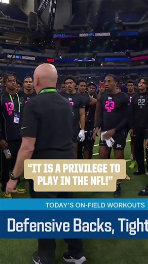 Peter Giunta's Motivational Advice at the NFL Combine