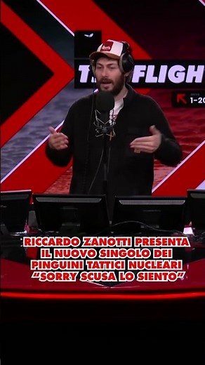 Riccardo Zanotti presents the new single from Pinguini Tattici Nucleari, "Sorry Scusa Lo Siento."