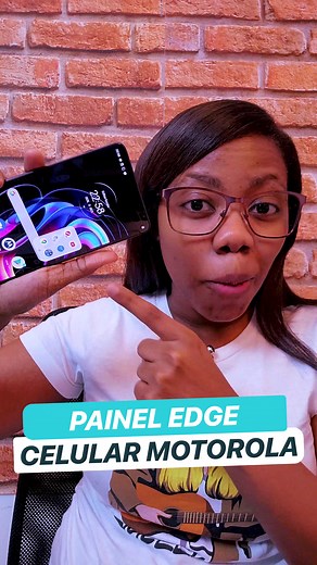 Aprenda a usar o painel Edge do seu celular da Motorola #jucyber #AprendaNoTikTok #EuTeEnsino #fy #techtok #dicasmotorola #motorolatips #edgepanel