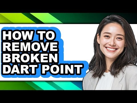 How to Remove Broken Dart Point (only Way)