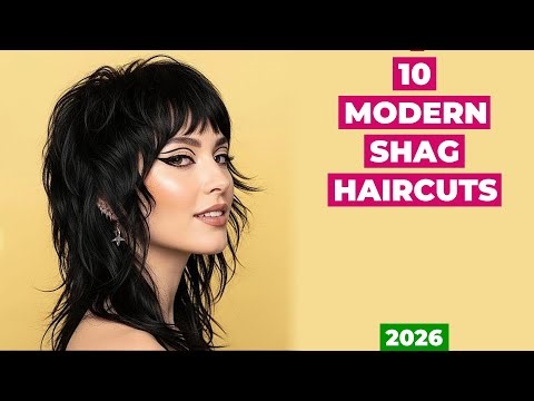 10 Modern Shag Haircuts That Will Dominate 2026