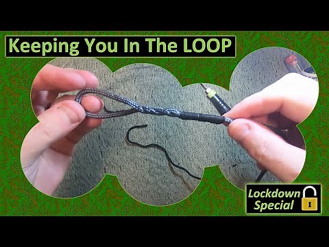 Splicing a fixed permanent loop into paracord for ridgelines and guy lines