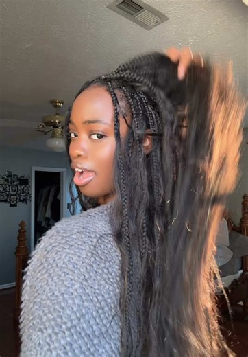 I want my next braids to be this brown color