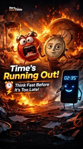 “⏰ Every Tick Matters | Pixar Animated Time Characters ⏳ | Life Lessons in 10 Seconds ✨”