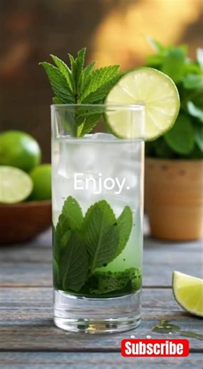 Classic Mojito Recipe: Refreshing & Easy Homemade Cocktail #calm #mocktailrecipe #mojito #drink