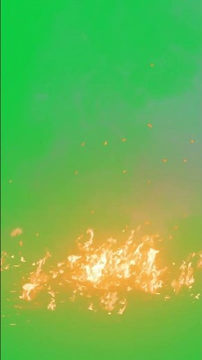 Fire Green Screen | Free Realistic Fire Effects #greenscreen #chromakey #fire