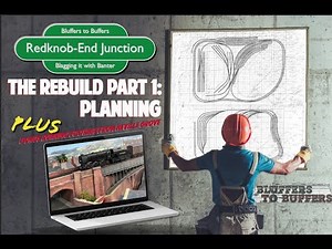 OO Gauge Two-level Model Railway Layout Complete Rebuild Pt1 | Making Track plans | Running Session