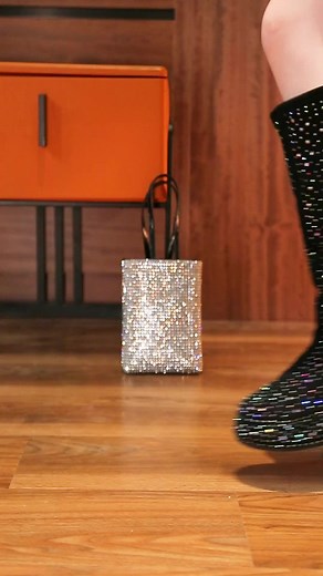 Stylish Knee-High Boots Try-On Video