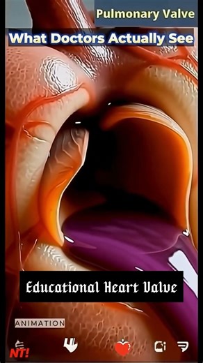 Educational 3D Heart Animation | How the Pulmonary Valve Works | 15