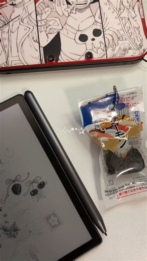 -‘๑’- my new ereader #aesthetic #ereader #bigme #3ds #switch