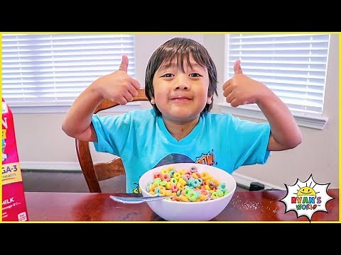 Ryan's Morning Routine Expected vs Reality! Funny Voice Edition