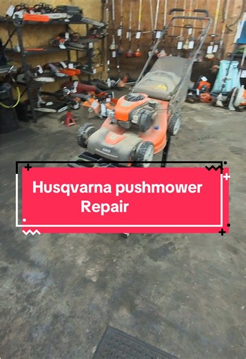 Full push mower repair start to finish #mechanic #repair #husqvarna #pushmower #fypシ゚viral