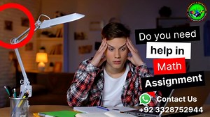 15 reactions | Do you need help in Math Assignment? Verified Math experts are available. Contacts: Call/Whatsapp: +923328752944 (OR) https://wa.me/<+923328752944> Email: mathematicsandabstractions@gmail.com Get 24/7 help with homework problems, writing assignments, online quizzes & exams. | Mathematics & Abstractions | Facebook
