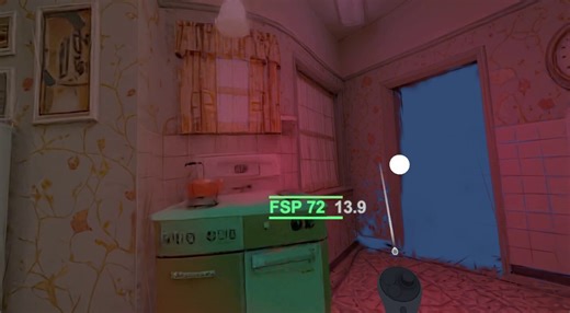 Re-lighting Gaussian Splats in PCVR /Quest3 has finally full support In Splatbox.📷Grab it now: https://t.co/mtPqlKoTCFThe SplatBox major update is here:Full PCVR Support:+ standalone XR support (Quest 3 ready)60+ FPS with 4M+ splats running live in VR(PCVR)Proper stereo rendering in Multi-Pass (no more warping)Tilt-Shift effect now works in VRDemo scene includedTons of fixes & quality-of-life upgradesEdit, relight, and render 3DGS scenes inside your headset.#GaussianSplatting #3DGS #VR #Quest3