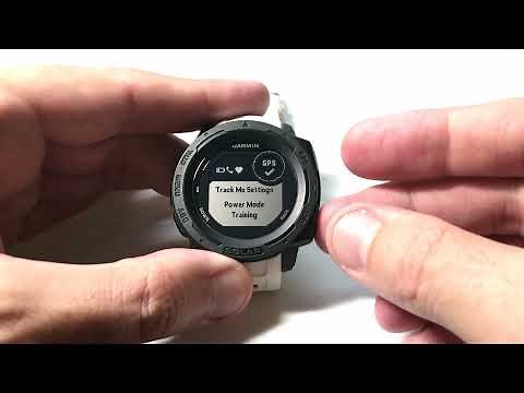 Garmin Instinct - Using Track Me Activity