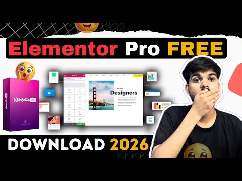 ✨ Download Elementor Pro Free in 2026 |😍 Elementor WordPress Tutorial | Install, Lifetime Activation