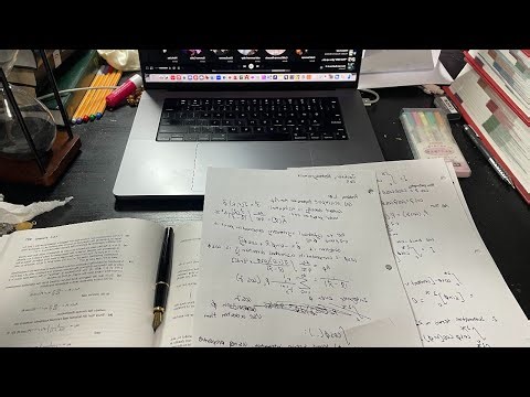 Desk Vlog: 6 Hours of Intense Polymathic Study (STEM Subjects)